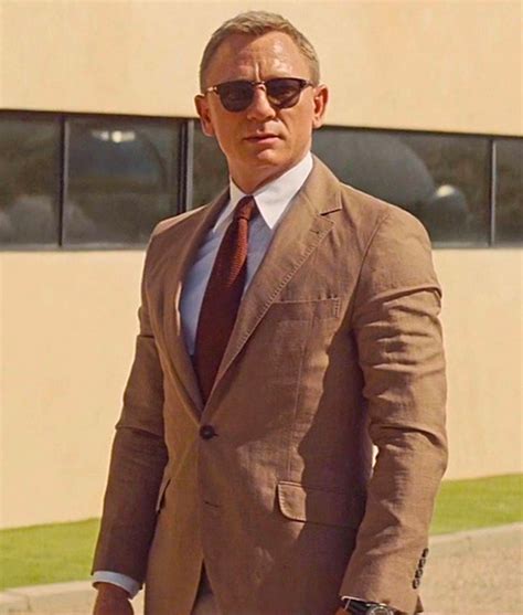 James Bond Tan Suit