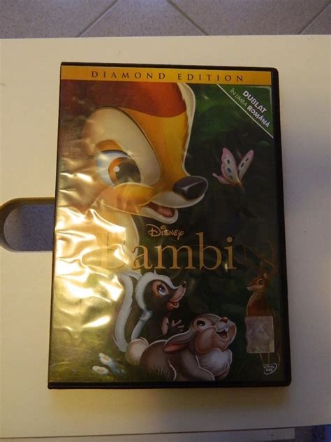 Dvd Bambi Film Pentru Copii Dublat In Romana 67 Minute Arhiva