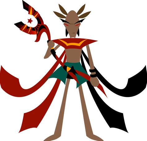 Mage With Anubis Staff Free Vector 4vector