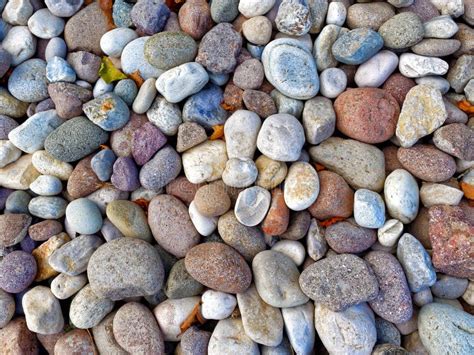 Multicolored Round Stones Pebbles Background Stock Photo Image Of