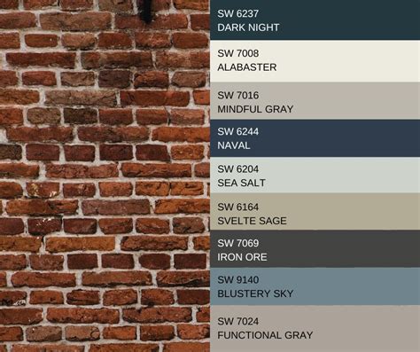 11 Paint Colors That Compliment Red Brick House Nish E Design Red