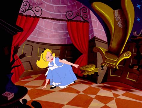 alice at the bottom of the rabbit hole animation drawing alice in wonderland 1951 alice in