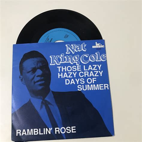 Nat King Cole Those Lazy Hazy Crazy Days Of Summer Ramblin Rose Plak Cd Dvd Satın Al