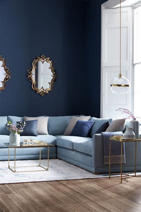 Light Blue Couch Living Room Ideas ~ Blue Room Light Living Decor Sofa
