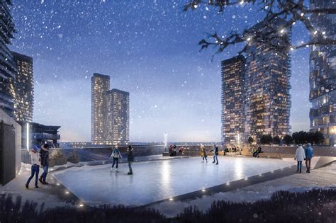 Mississauga Is Getting A Stunning Rooftop Skating Rink