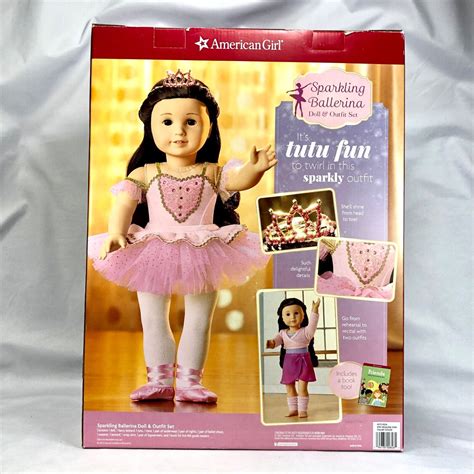 American Girl Truly Me Sparkling Ballerina Doll Set 18 Dance Girl New In Box Ebay