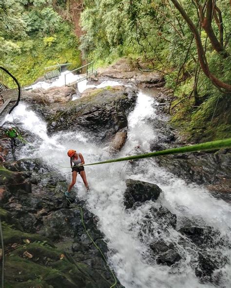 You will have a very long & cold canopy ride down to the ground. Rappel Canopy Waterfalls 4x4 ride - Costa Rica
