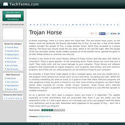 Discover how trojans work and how the fortinet a trojan horse is a type of malware that downloads onto a computer disguised as a legitimate program. E-commerce et piratage | Pearltrees