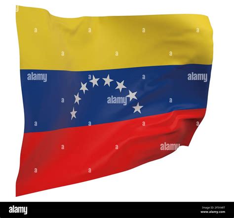 Venezuela Flag Isolated Waving Banner National Flag Of Venezuela