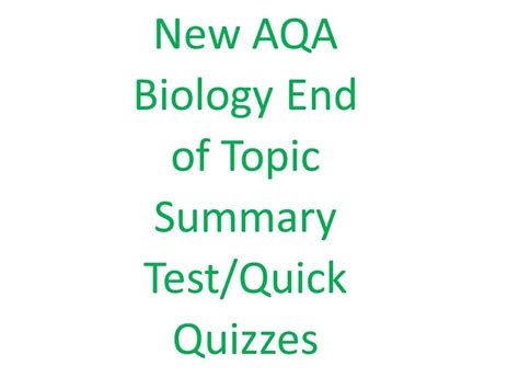 Aqa Gcse Paper 1 Biology Revision Youtube 2 Tarsia Resources Teaching