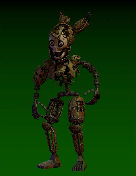 Not Really Satisfied Yet Still A Wip Really Withered Springtrap