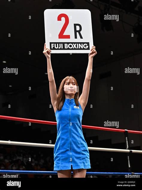 Tokyo Japan 14th June 2022 Ring Girl Risa Yukihira During The Opbf