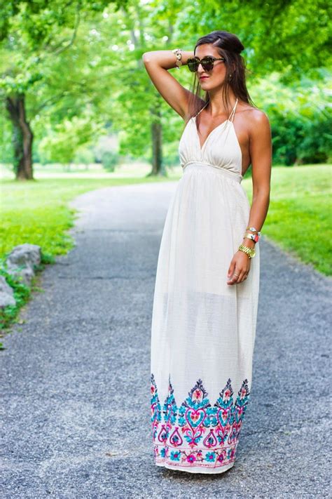 A Southern Drawl Embroidered Maxi Spring Summer Outfits Spring Summer