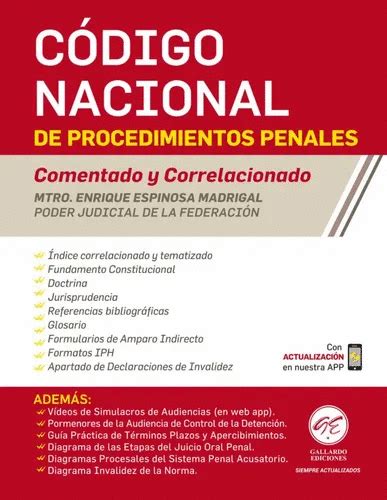 Codigo Nacional De Procedimientos Penales 2023 Librería León