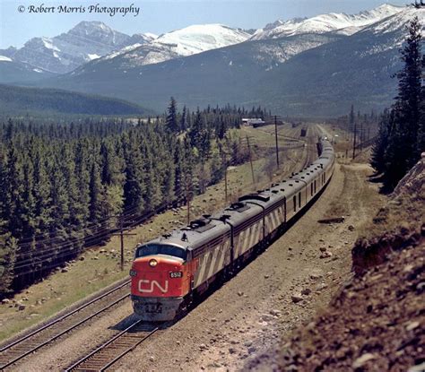 Cn Passenger Trains 1973 Canadian National Railway Train Journey Train