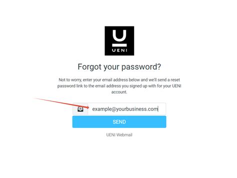 How To Reset The Password On Your Professional Email Address Ueni