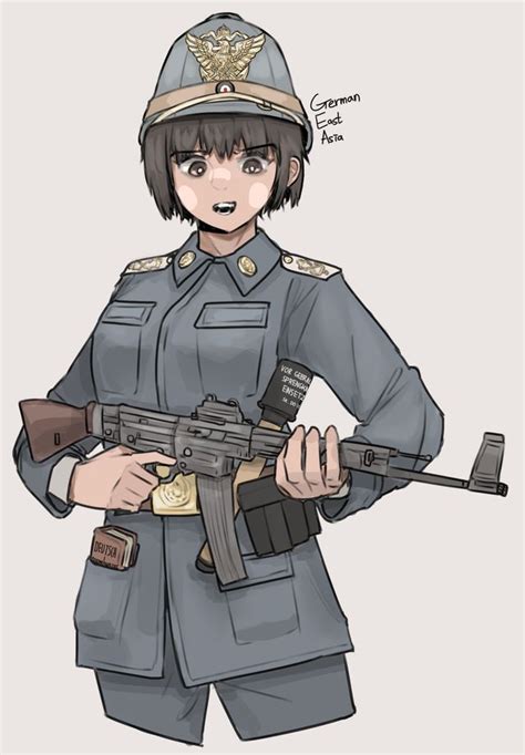 Ive Drawn Some W E E B German East Asian Soldier Kaiserreich Anime