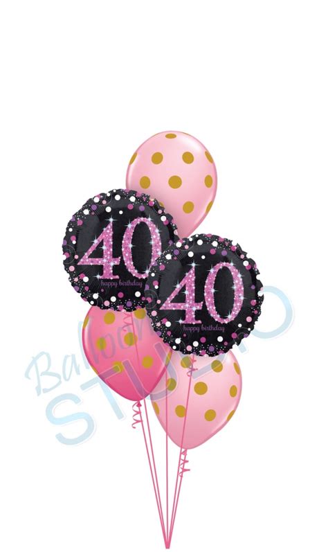 Maybe you would like to learn more about one of these? 40th Pink Birthday Bouquet balloons vancouver JC Balloon ...