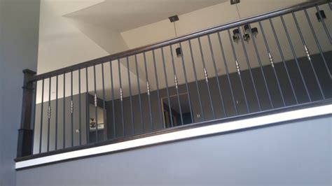 Once you have completed the stair railings and everything is tightly secured and fitted, you can then think about. Installing Metal Balusters | Scotia Stairs Ltd.