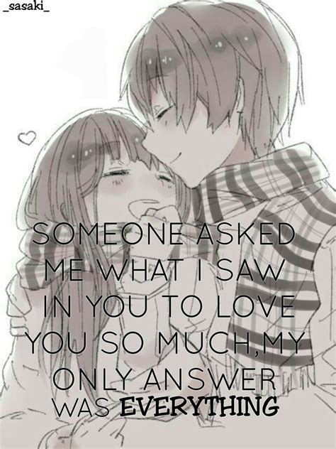 Love Anime Manga Quote For Valentines Day ヾ｡﹏