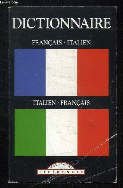 Dictionnaire francais italien italien francais. | 356