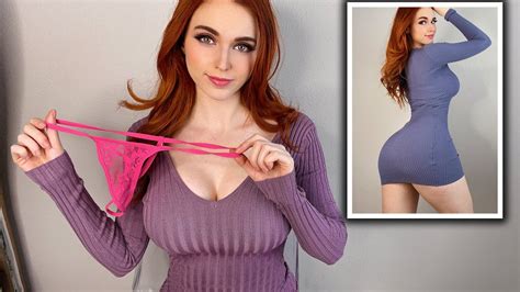 Tight Dress Try On Haul Amouranth S FAVORITE Sweet Try On