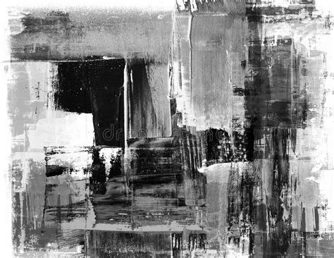 Grey Abstract Art Painting Stock Illustration Illustration Of Painting