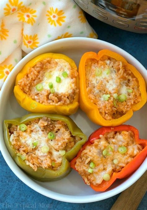 Easy Instant Pot Stuffed Peppers Recipe Stuffed Peppers Instant
