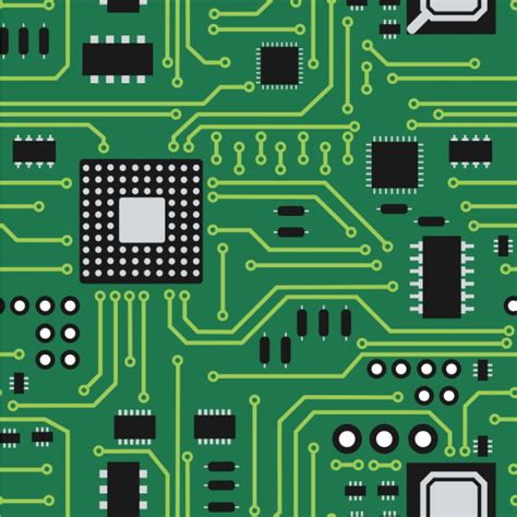 Circuit Board Wallpaper And Surface Covering Youcustomizeit D70