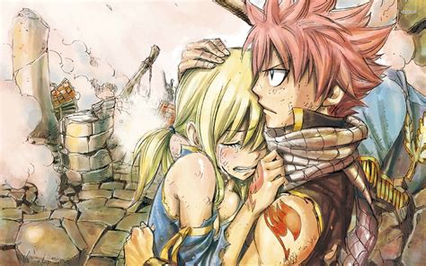 Red and white flower painting, fairy tail, dragneel natsu, illuminated. Lucy and Natsu Wallpaper - WallpaperSafari