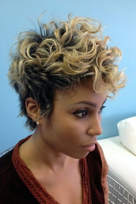 This sweet short haircut for curly hair has a ton of versatility. Short naturally curly hairstyles 2015