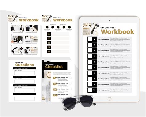 Lovely Business Workbook Canva Template The Blog Creative