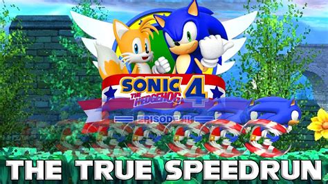 Tas Sonic 4 Episode Ii The True Speedrun Youtube