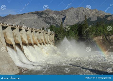Hydro Dam Spillway Stock Photo Image Of Electric Renewable 25771426