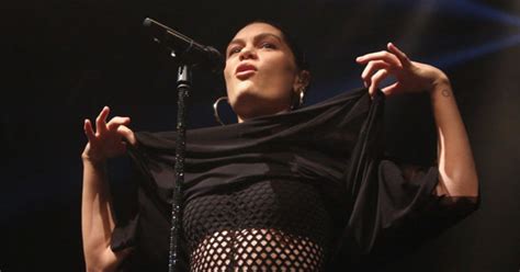 When Music Goes X Rated Jessie J Shocks With Exposing Knickerless