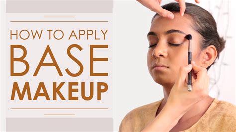 Makeup Tutorial How To Apply The Perfect Flawless Makeup Base
