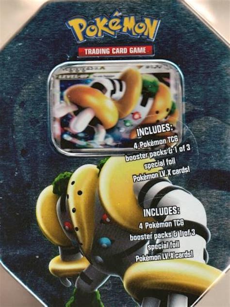 2009 Pokemon Legendary Collection Regigigas Tin Da Card World
