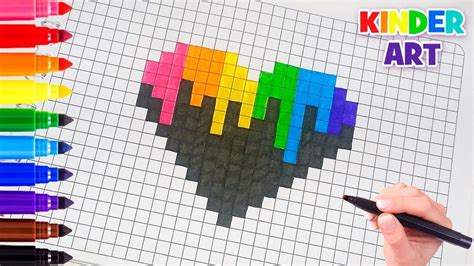 Dibujos en pixeles dibujos pixelados dibujos kawaii dibujos en cuadros dibujos increíbles dibujos bonitos cuadricula para dibujar dibujos en cuadricula dibujo geométrico les brico d'élo!! Pin de ElenaR en Kinder Art | Dibujos en cuadricula ...