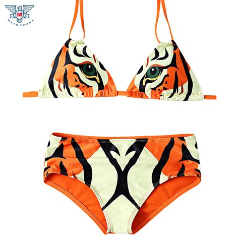tiger print bikini promotion shop for promotional tiger print bikini on