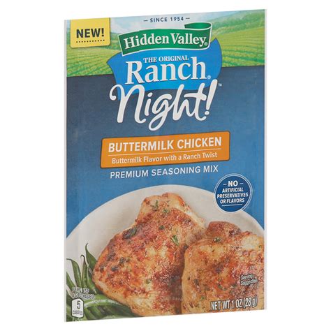 Hidden Valley Ranch Recipe Mix Buttermilk Chicken 1 Oz Shipt