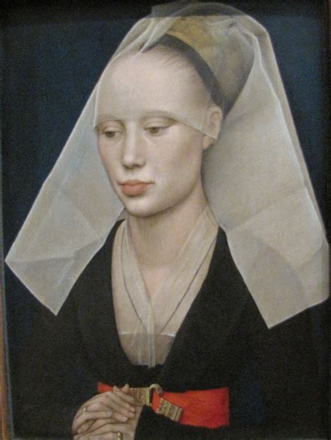 Rogier Van Der Weyden Portrait Of A Lady C 1460 Flickr