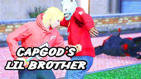 Bloods Vs Crips Capgods Lil Brother Gang War Gta 5 Rp Youtube