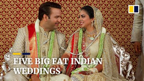 Five Of The Most Lavish Big Fat Indian Weddings Youtube