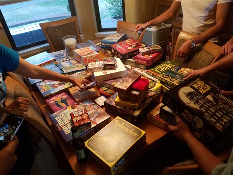 A Work Party And Some Board Games