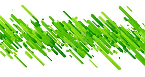 Green Abstract Background On White Stock Vector Illustration Of