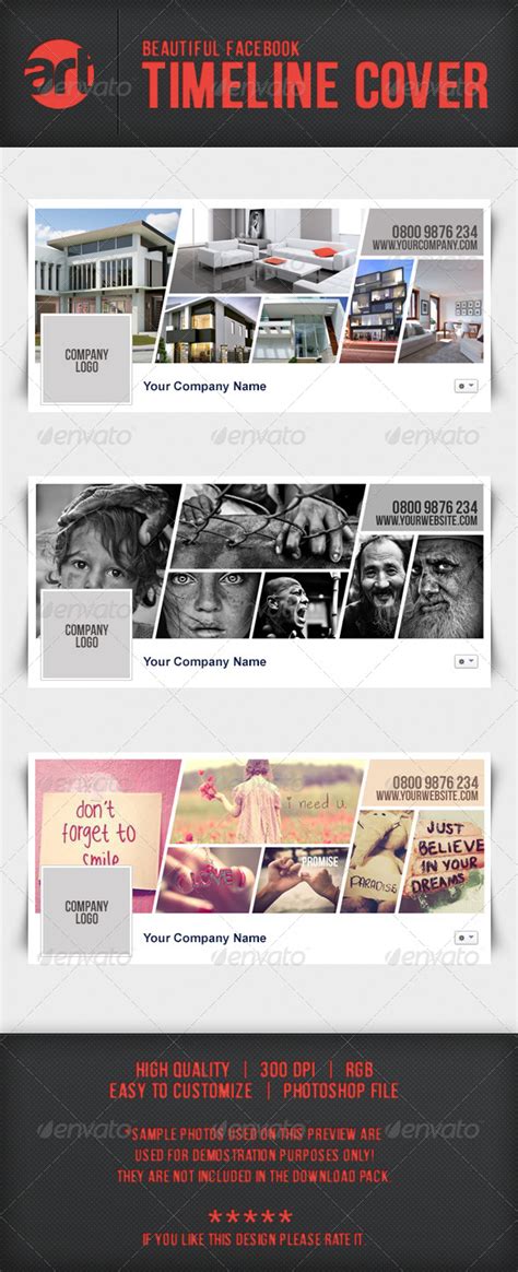 Facebook Timeline Cover By Thesmarteffect Graphicriver