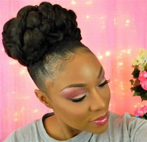 Style by tanika torrice, tanika. 40 Updo Hairstyles for Black Women 2017 | herinterest.com/