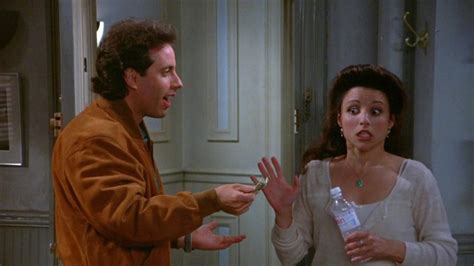 You can use your mobile device without any trouble. Evian Bottled Water Held by Julia Louis-Dreyfus as Elaine ...
