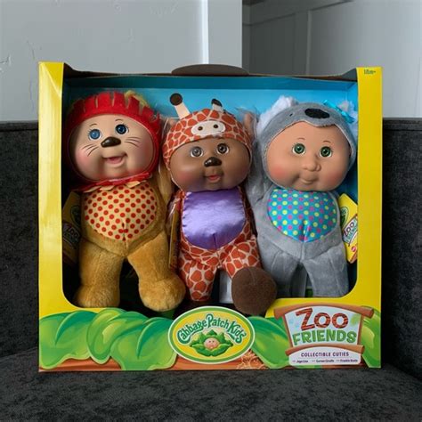 Cabbage Patch Kids Toys Nib Cabbage Patch Kids Zoo Friends