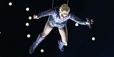 Lady Gaga Did Not Actually Jump Off The Roof During Super Bowl Halftime